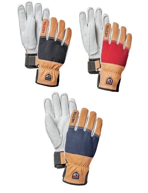 Hestra Army Leather Abisko 5-Fingerhandschuhe Unisex (30770)