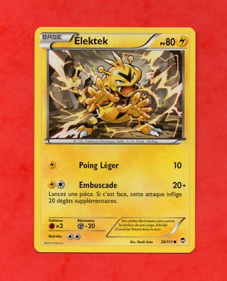 Pokemon No. 29/111 - ELEKTEK - PV80 (A5863)
