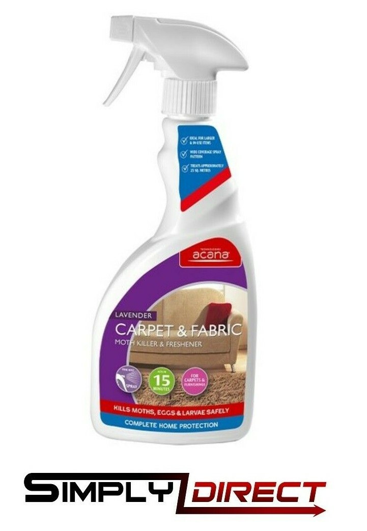 Acana Carpet Moth Killer Hanging Units Lavender Fresh spray COMPLETE