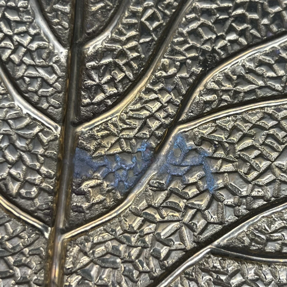 Aplique de pared de latón vintage Gatco hoja candelabro par 2 Boho Grandmillenial Foto 4 de 4