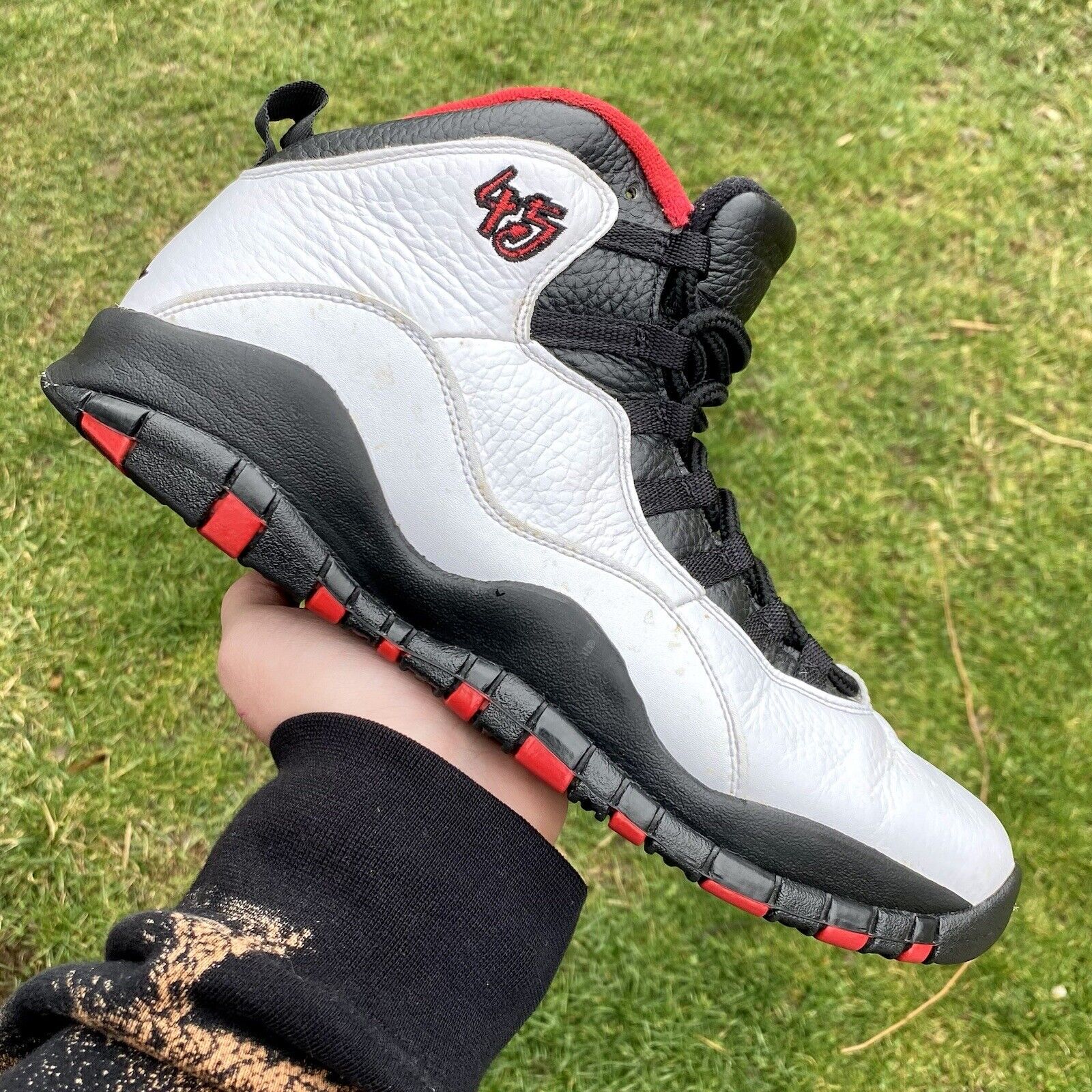 simplemente Aprendiz boleto Nike Air Jordan 10 Retro Double Nickel 45 Chicago 310805-102 Size 10 | eBay