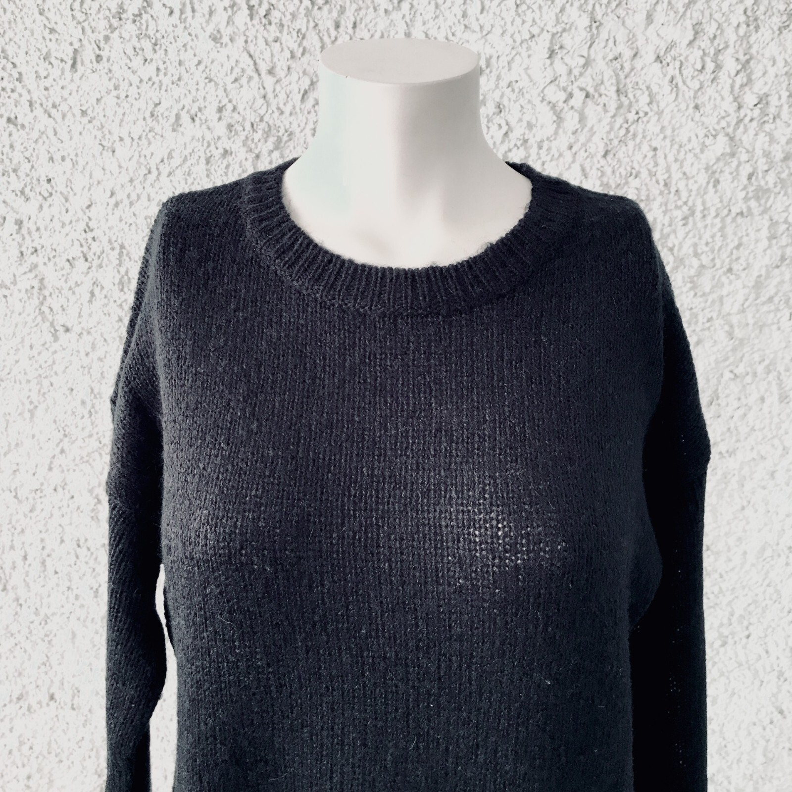 NEW LOOK BLACK FALL WINTER BASIC CREW NECK SWEATE… - image 3