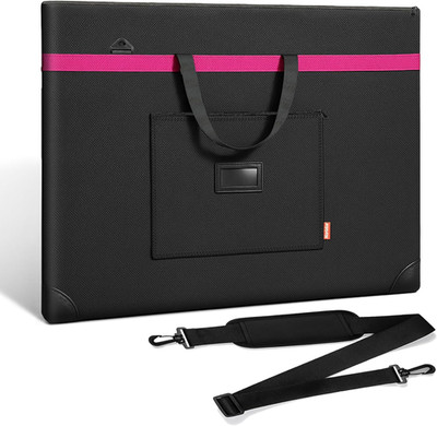 Large Art Portfolio Bag, 38 X 29.5 Inches Multi-Functional Storage Bag for Puzzl