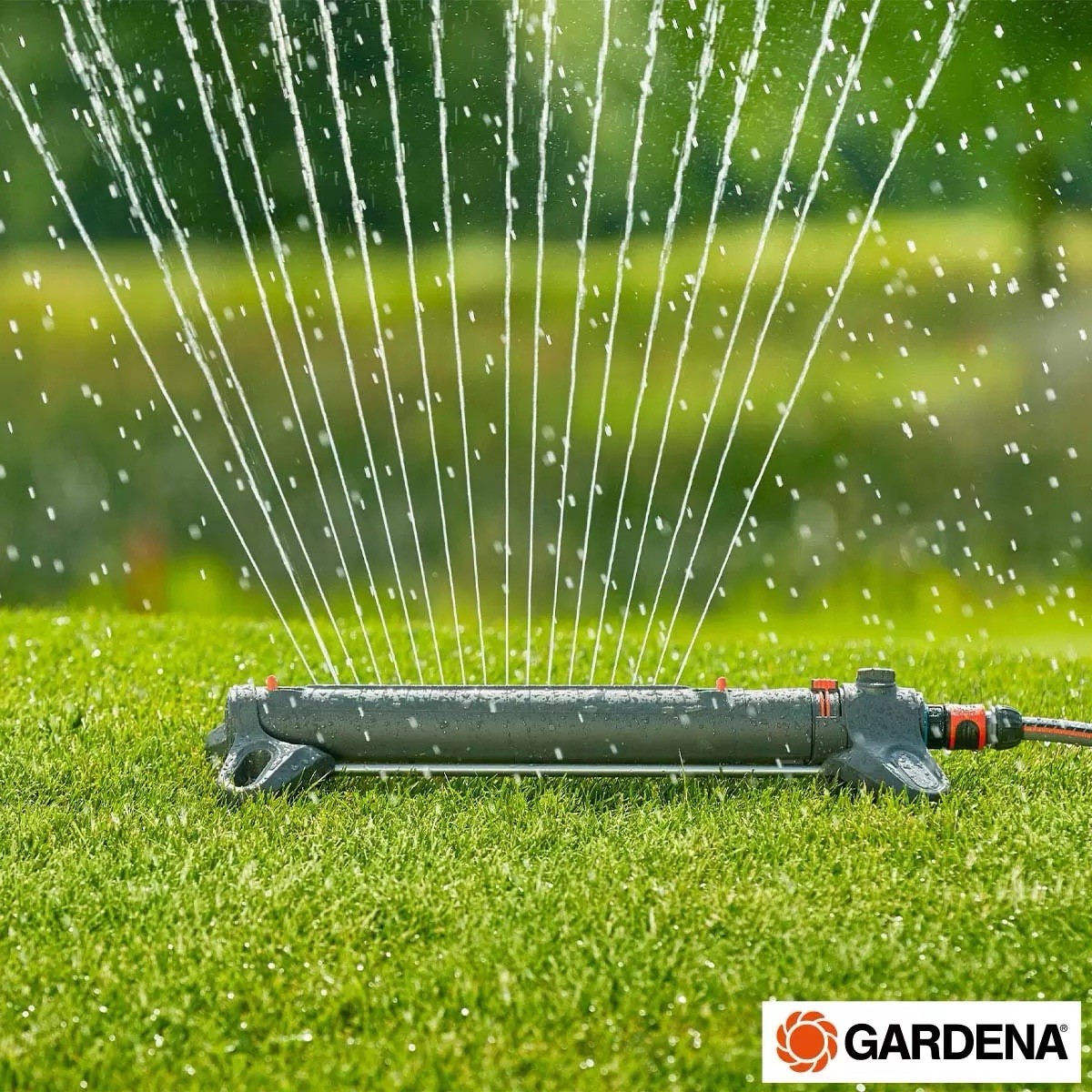 Gardena AquaZoom Large Oscillating Lawn Sprinkler - Brand New in Box