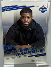2024 Panini Prestige Football Jared Verse Dressed to Impress Rookie DTI-JVE