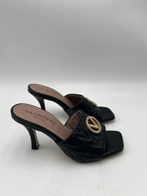 Valentino by Mario Valentino Venere Quilted Leather Sandals in