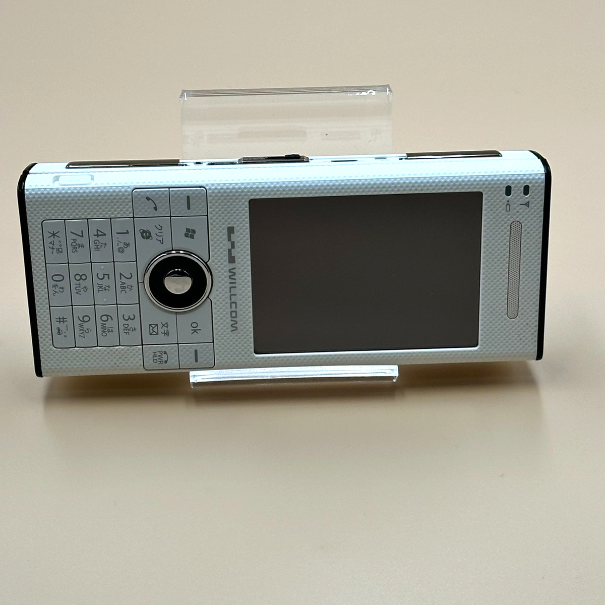 Sharp WS007SH W-ZERO3 White Willcom Windows Mobile Smartphone