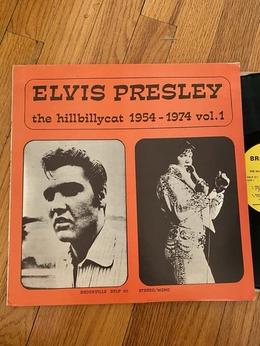 ELVIS PRESLEY THE HILLBILLY CAT 1954-1974 VOL. 1 NM LP MORE ELVIS LPS FREE SHIP