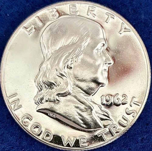 1962 Franklin Silver Half Dollar Ch Proof