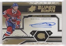2018-19 SPx Superscripts Jonathan Drouin #SS-JD Auto 5mc