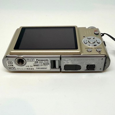 Panasonic LUMIX DMC-FX40 Gold Compact Digital Camera with Leica