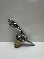 Oem Jaguar Chrome Leaping Cat Hood Ornament Emblem Mascot X-type S-type