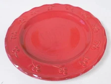 Debby Segura Bella Red 8" Salad/Dessert Plate with Cherries (2004), Signature