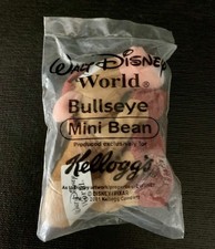 Disney Bullseye Toy Story Pixar Kelloggs Plush Toy Mini Beans