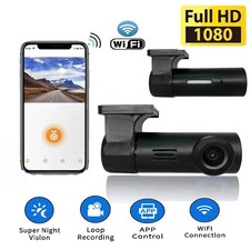 DASHCAM WIFI CON APP VISIONE NOTTURNA TELECAMERA PER AUTO FULL HD DVR 1080P