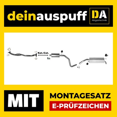 Auspuffanlage für Vw Golf VII 1.0 TSI Auspuff K470