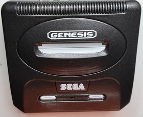 CUSTOM Sega Genesis/CD Model 2 Bundle WORKS WELL! Custom LED, USB Power, NICE!