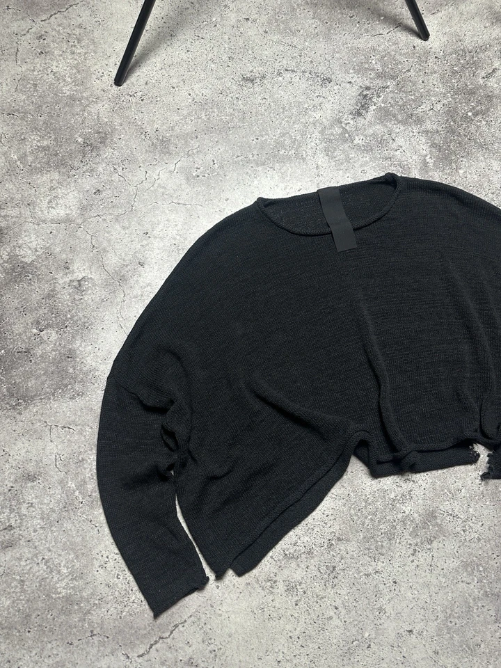 Suéter Rundholz Recortado Gran Tamaño Tejido Negro Talla S Para Mujer’s  Foto 3 de 4