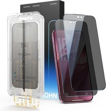  2 2 PCS Privacy Screen Protector for iPhone 18 Pro Max Anti Spy Case Friendly