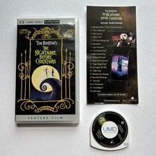 The Nightmare Before Christmas UMD Sony PSP, 2005 CIB Complete