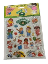 Vintage Cabbage Patch Puffy Stickers Birthday Party Kids At Play 1983 Style 2