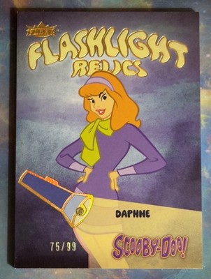 2024 Fleer Scooby Doo Flashlight Diamond Relics 75/99 Daphne #FL-5  