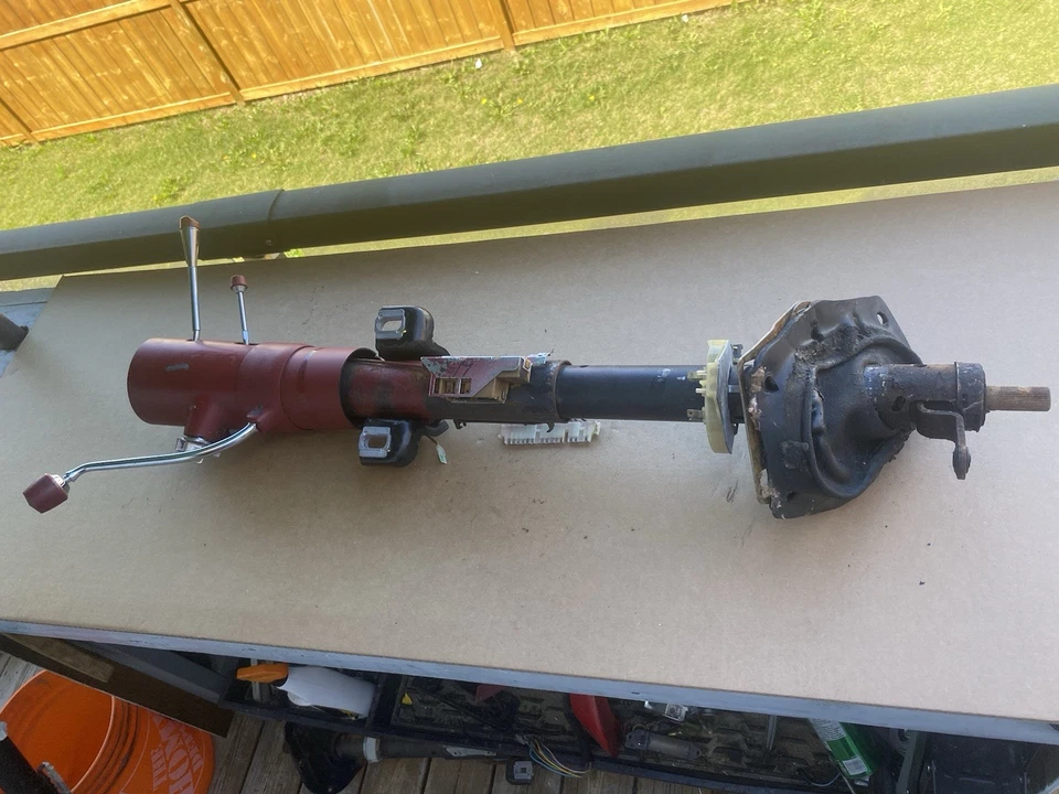1974 1977 Cadillac Deville Fleetwood Tilt Telescope Steering Column 76 75 - Image 2 of 4