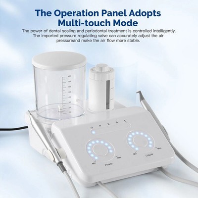 Dental Ultrasonic Scaler Air Polisher Sandblasting 2 in 1 Perio Therapy System