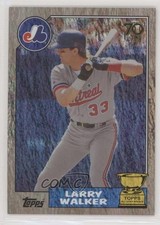 2021 Topps All-Star Rookie Cup Base Image Holofractor 43/99 Larry Walker HOF 0a6