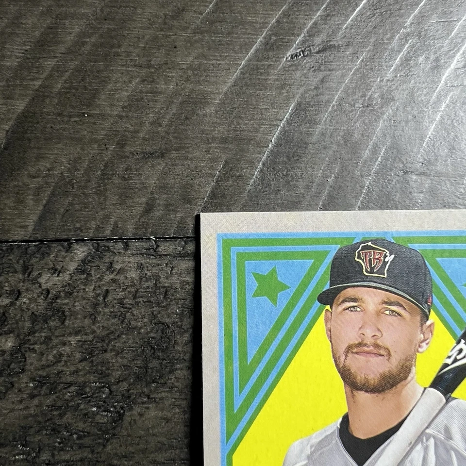 Brice Turang Signed IP Auto 2019 Topps Heritage Minor League Fresh on the Scene - Image 3 of 4