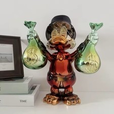 Disney Figur Donald Duck Statue 40 cm - Harz Glas Mickey Maus Cartoon Modell