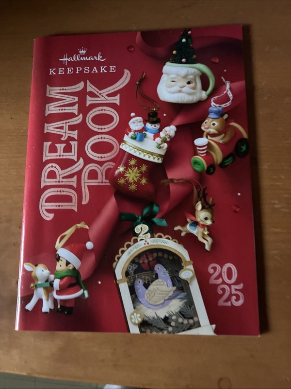 Hallmark Keepsake 2025 DREAM BOOK With Wish List & New Price Sheet