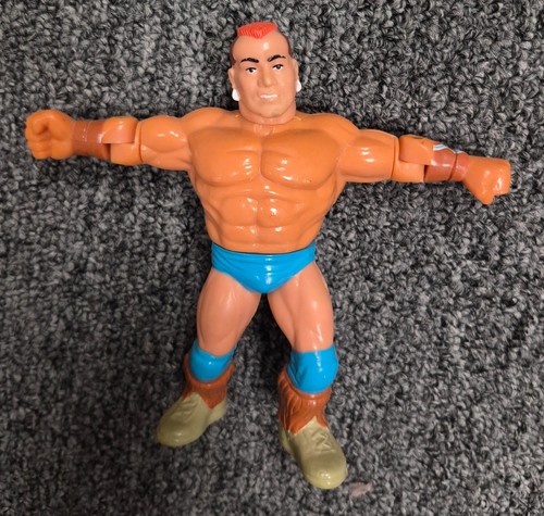 WWF Hasbro Tatanka Action Figure 1994 Series 6 90s...