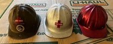 (3) Vintage McDonald & Fibre-Metal  Hard Hat ...