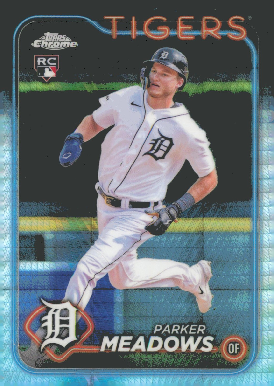 2024 Topps Chrome #271 Parker Meadows Prism Refractors