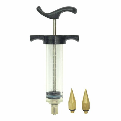 #ad #ad Big Horn 19408 High Pressure Glue Injector with 2 Brass Tips Gold $30.69