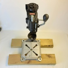 CRAFTSMAN 53169 DRILL PRESS STAND WORKBENCH MOUNT ADJUSTABLE GUIDE BASE VINTAGE