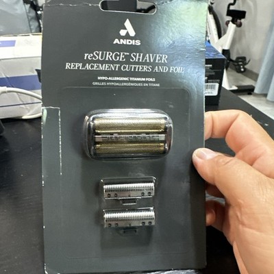 Andis Professional reSURGE Shaver Replacement Gold Foil and Cutters #17330