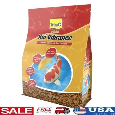 Koi Fish Food High Nutrition Pond Diet Soft Sticks Clear Water Energy Health New