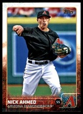 Nick Ahmed 2015 Topps Update #US57 Diamondbacks MLB READ FREE SHIP AutographDen