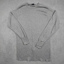 Duofold Shirt Mens XL Gray Double Layer Thermal Base Layer Long Sleeve USA