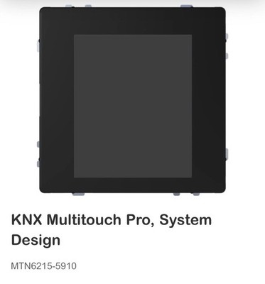 MTN6215-5910 KNX Multitouch Pro, System Design KNX EIB Schneider Merten