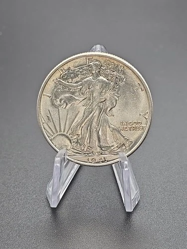 1943 Walking Liberty Silver Half Dollar XF+/AU - -B-108
