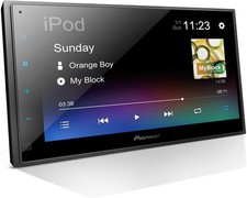 Pioneer DMH 130BT 6.8 Resistive Touchscreen Double Din