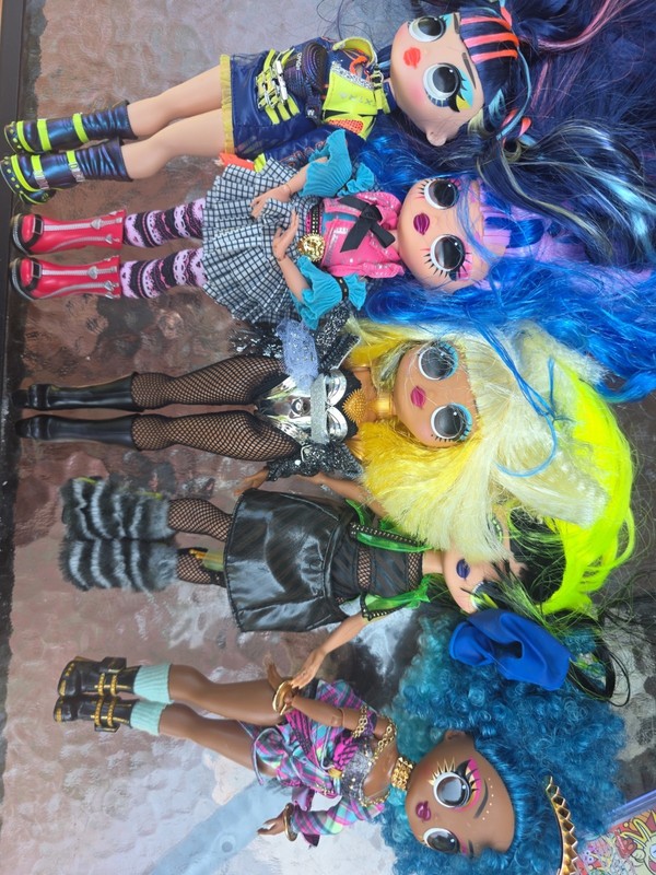 L.O.L. Surprise! Fashion Dolls Set Of 5 Dools Series 1-8 Mix