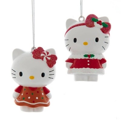 Kurt S. Adler 3.5'' Hello Kitty Christmas Ornaments Officially Licensed...