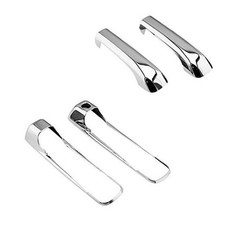 Chrome Plated Door Handle Cover Compatible with 2009-2018 Dodge Ram 1500 2500