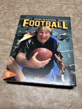 John Madden Football Commodore 64 EA Sports EMPTY BOX