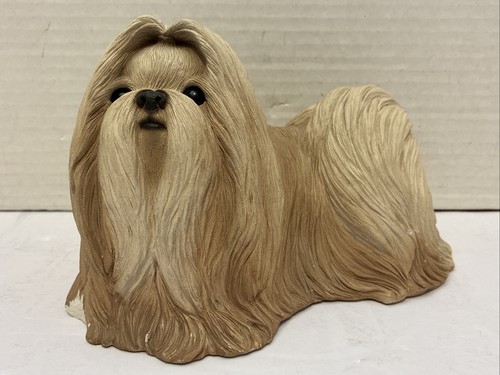 Vintage/Pre-Owned*Sandicast 8" Standing Maltese w/Damage*L@@K!