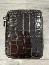 Marc Jacobs Croc Wallet Brown